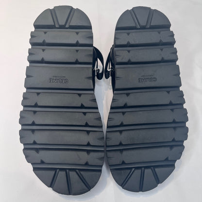CELINE Billy Strappy Sandals Black Size 39