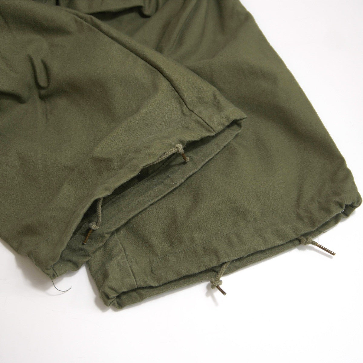 US ARMY 60s M-65 Field Cargo Aluminum Zip Pants Size SMALL-REGULAR