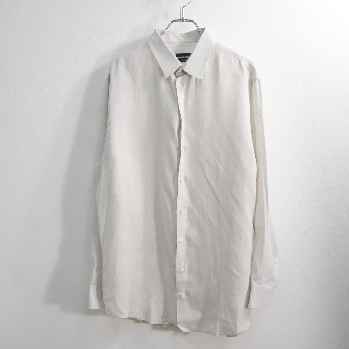 GIORGIO ARMANI 100% Linen Shirt Size 40