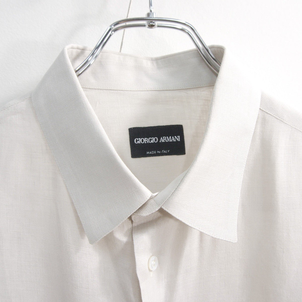 GIORGIO ARMANI 100% Linen Shirt Size 40