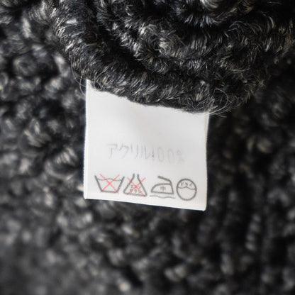 Y's for men 90s Acrylic Hand-Knit Cardigan