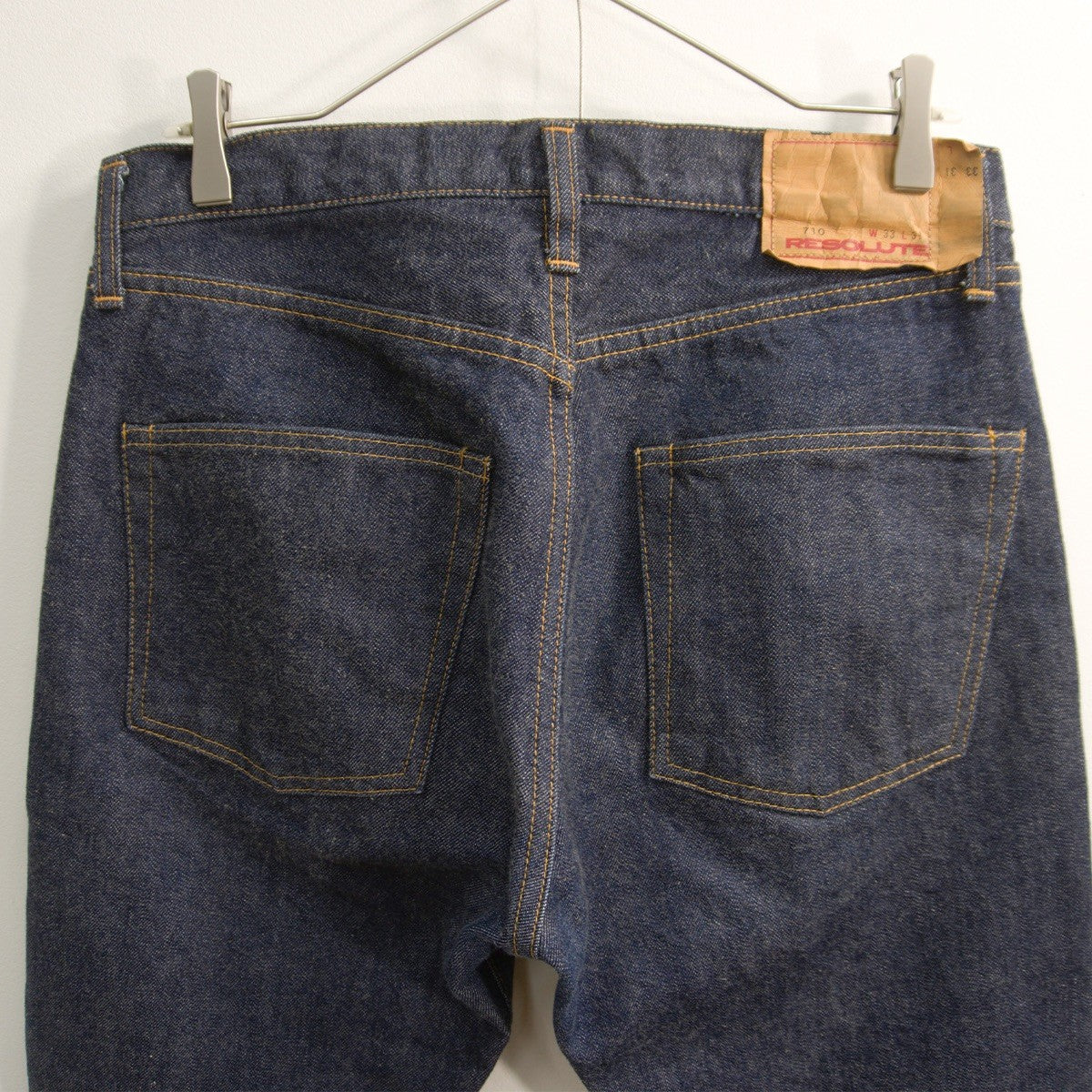 RESOLUTE 710 Tapered Straight Denim Jeans Size 33×31
