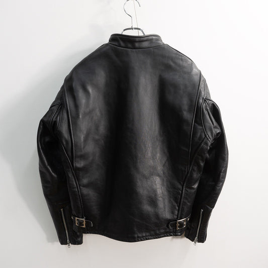 SCHOTT 641 Single Rider Leather Jacket Boa Liner Size 40