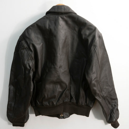 AVIREX A-2 Flight Jacket Brown Size 42