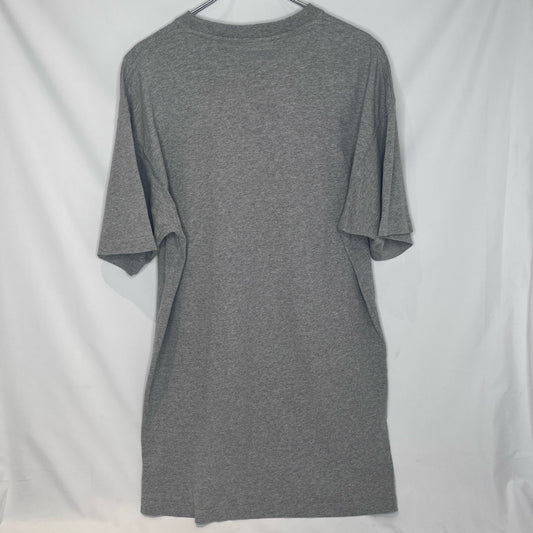 VETEMENTS 21SS Friendly Logo Cotton T-Shirt Gray Size XS