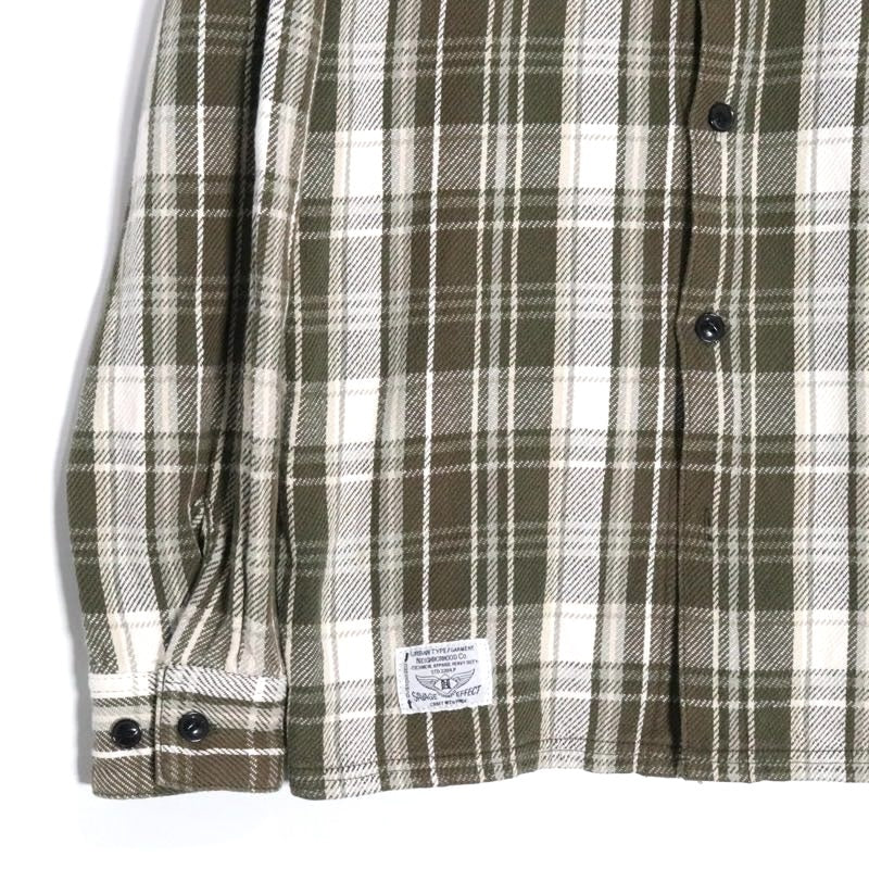 NEIGHBORHOOD 00s Archive Logger Flannel Shirt Size M