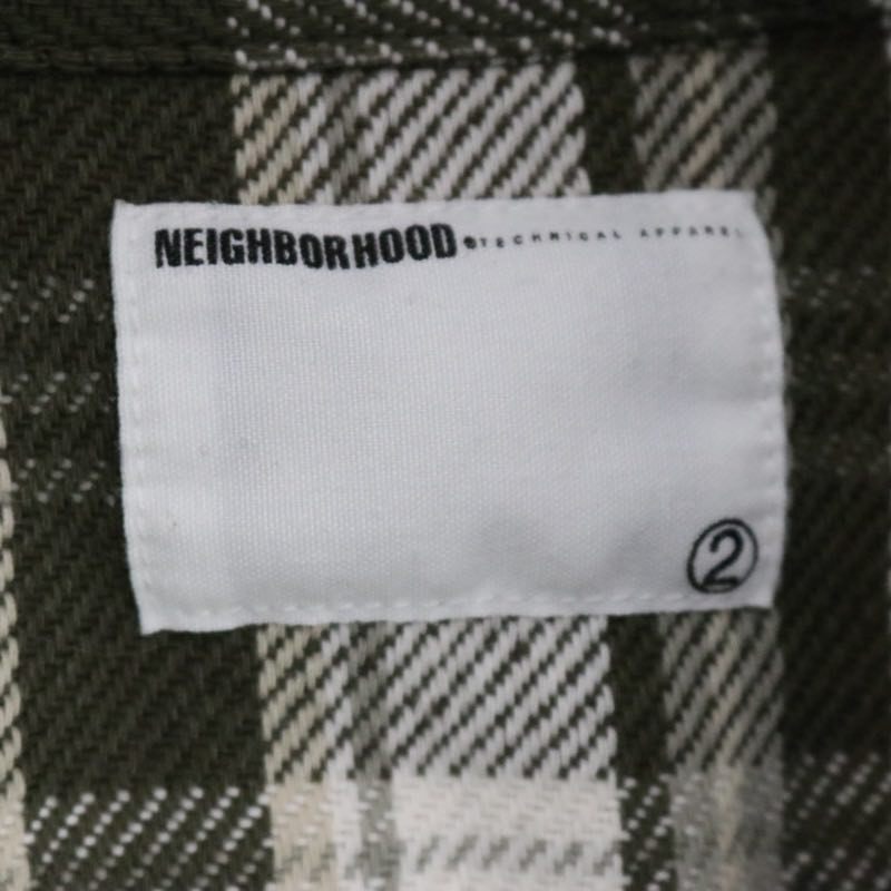 NEIGHBORHOOD 00s Archive Logger Flannel Shirt Size M