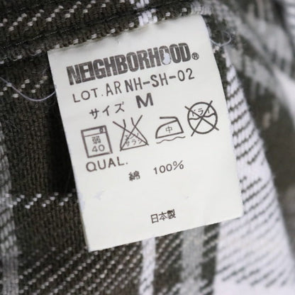 NEIGHBORHOOD 00s Archive Logger Flannel Shirt Size M