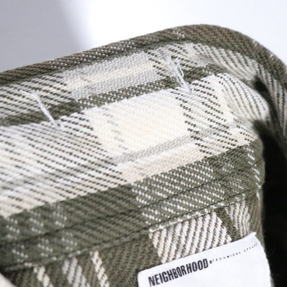 NEIGHBORHOOD 00s Archive Logger Flannel Shirt Size M