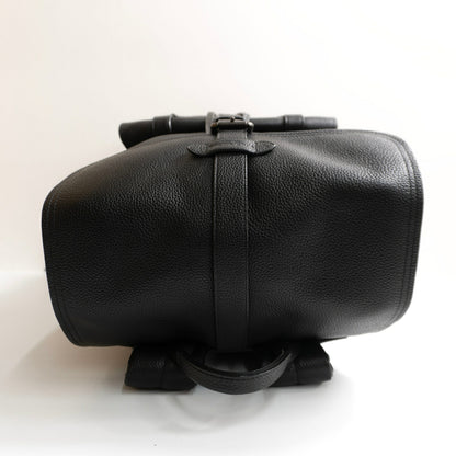 COACH Hudson Leather Backpack Black