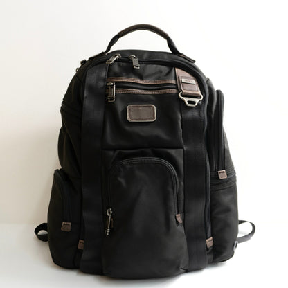 TUMI Alpha Bravo Kingsville Deluxe Business Backpack Black