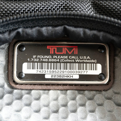 TUMI Alpha Bravo Kingsville Deluxe Business Backpack Black