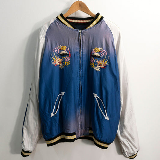 TAILOR TOYO Reversible Embroidered Sukajan Jacket Size XXL