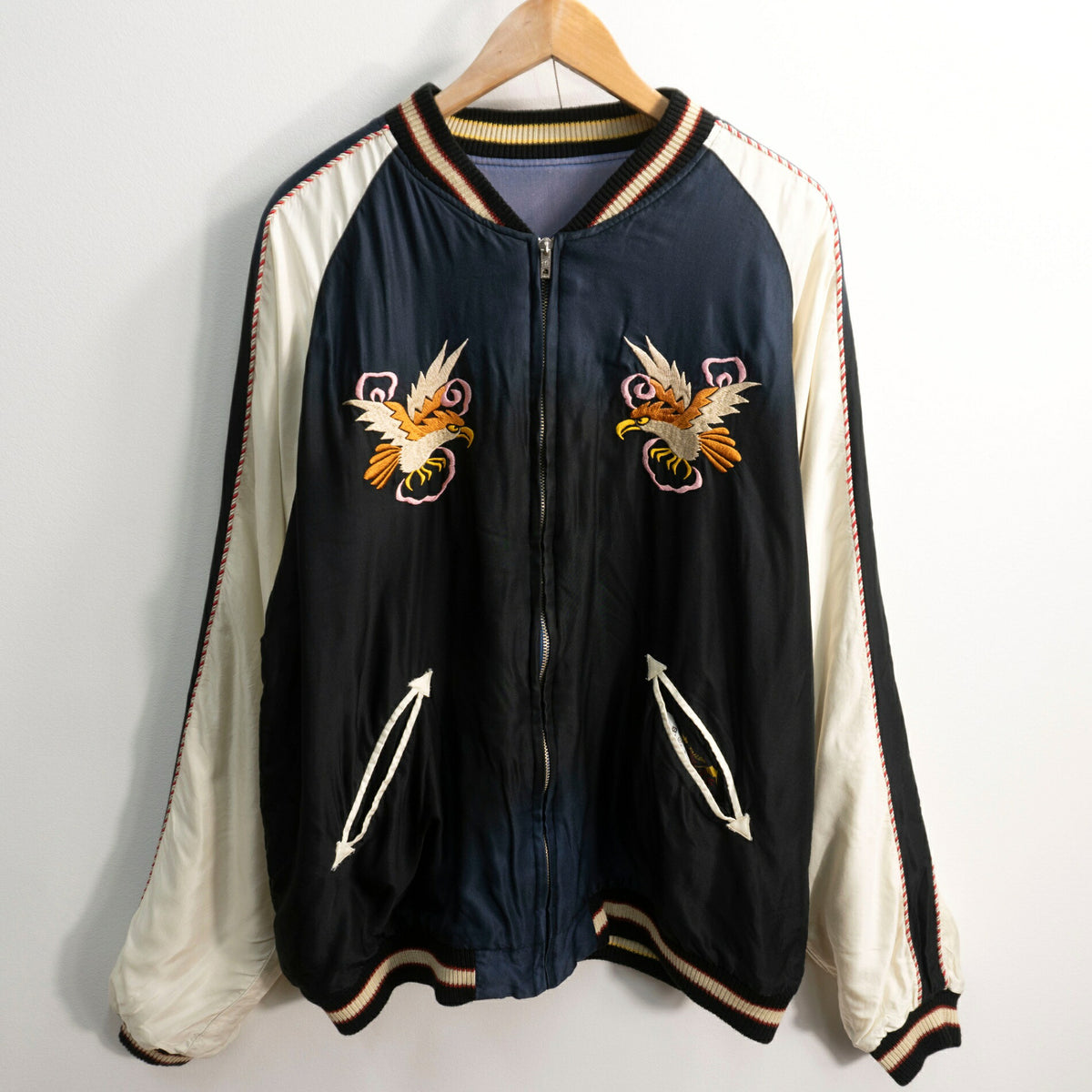 TAILOR TOYO Reversible Embroidered Sukajan Jacket Size XXL