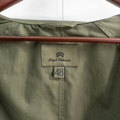 NIGEL CABOURN UK Army Gas Ripstop Coat Size 48