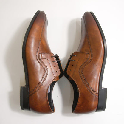 REGAL Brown Straight Tip Leather Shoes Size 27
