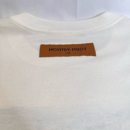 LOUIS VUITTON Photo Print Crewneck T-Shirt White Size XL