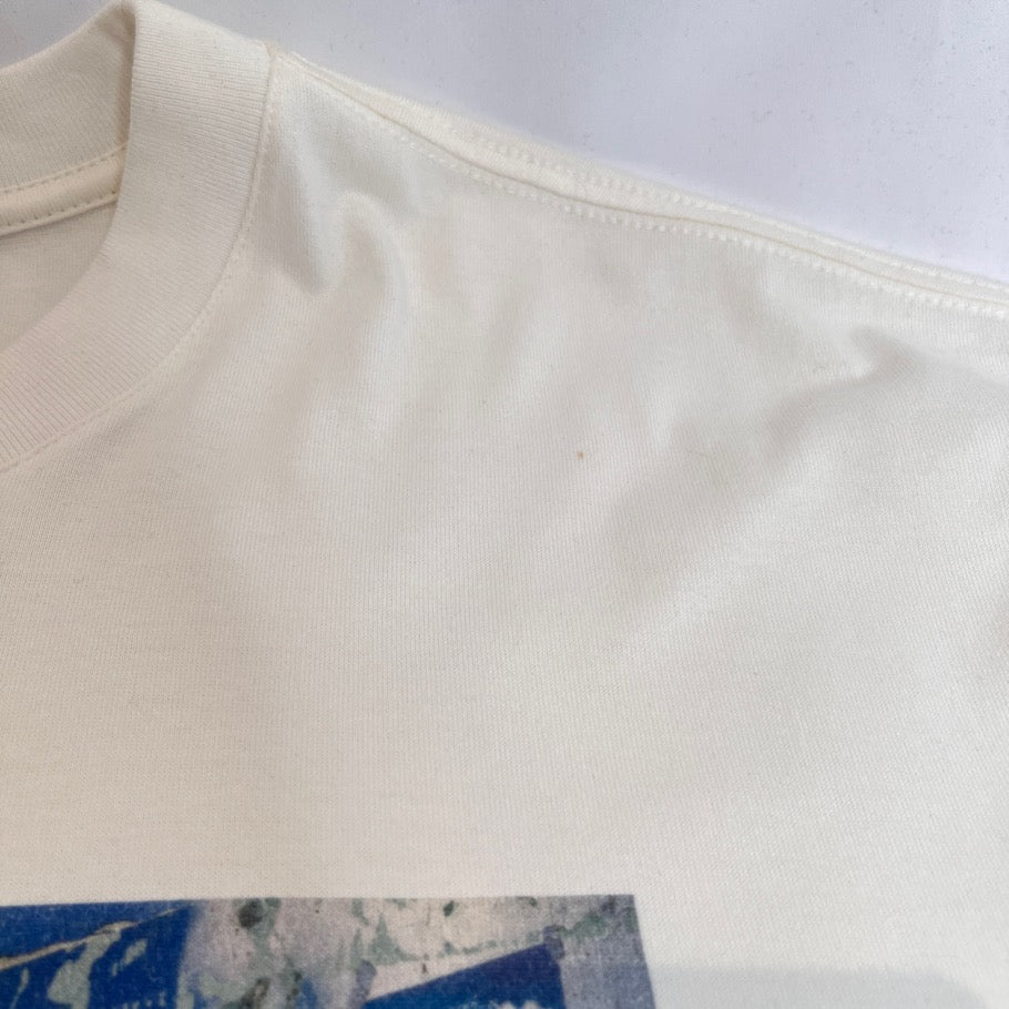 LOUIS VUITTON Photo Print Crewneck T-Shirt White Size XL