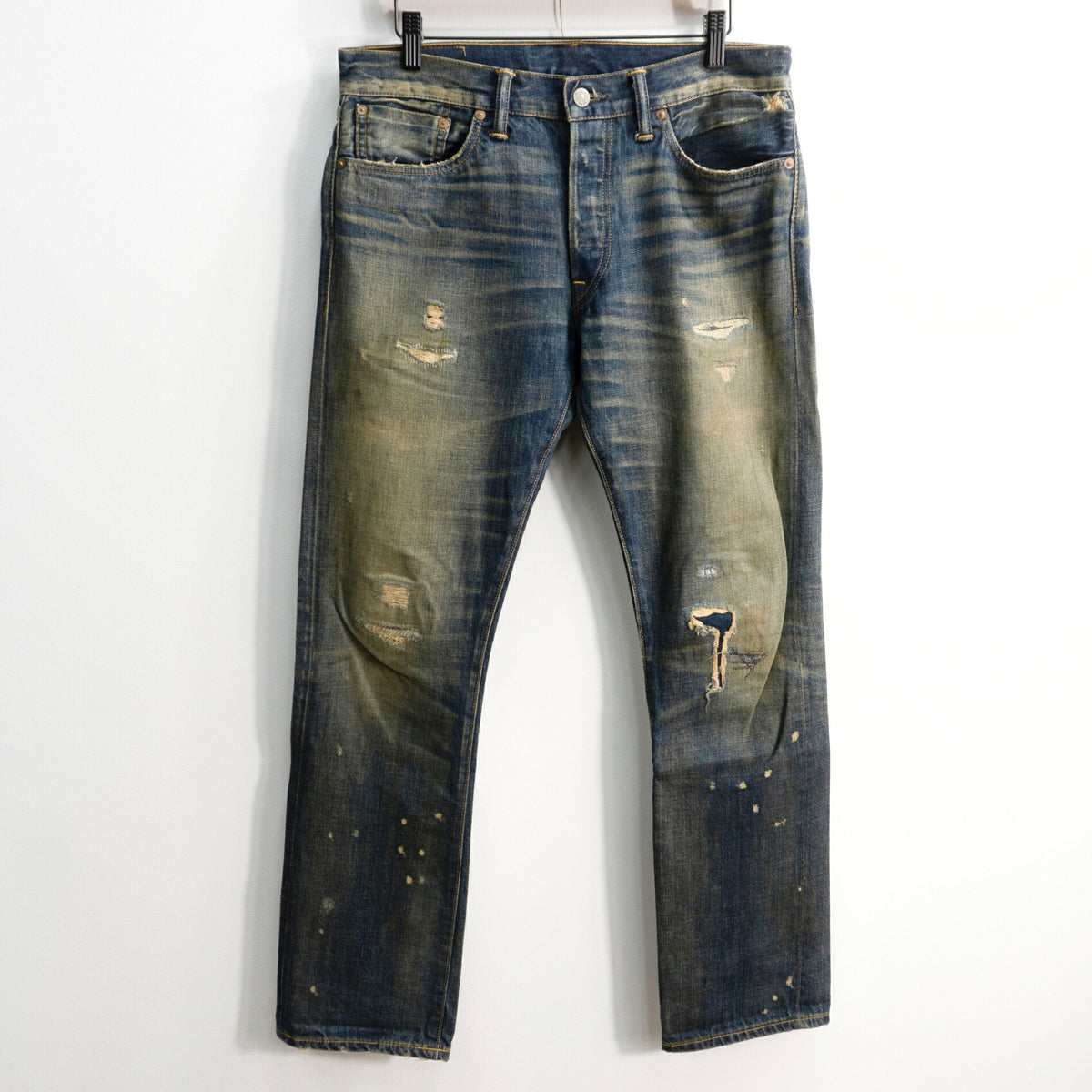 RRL Dustbowl Low-Straight Made in USA Jeans Size 30