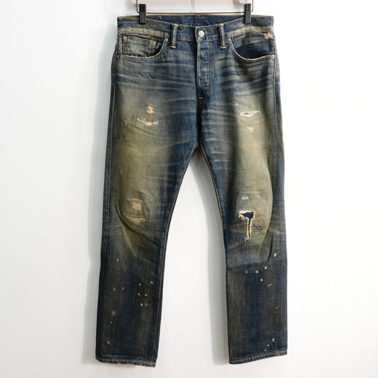 RRL Dustbowl Low-Straight Made in USA Jeans Size 30
