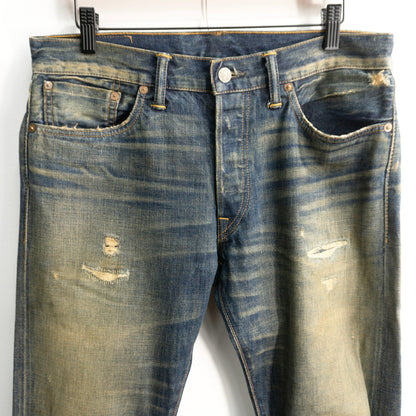 RRL Dustbowl Low-Straight Made in USA Jeans Size 30