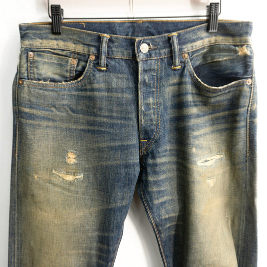 RRL Dustbowl Low-Straight Made in USA Jeans Size 30