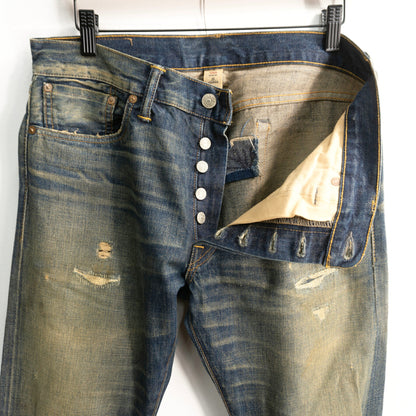 RRL Dustbowl Low-Straight Made in USA Jeans Size 30
