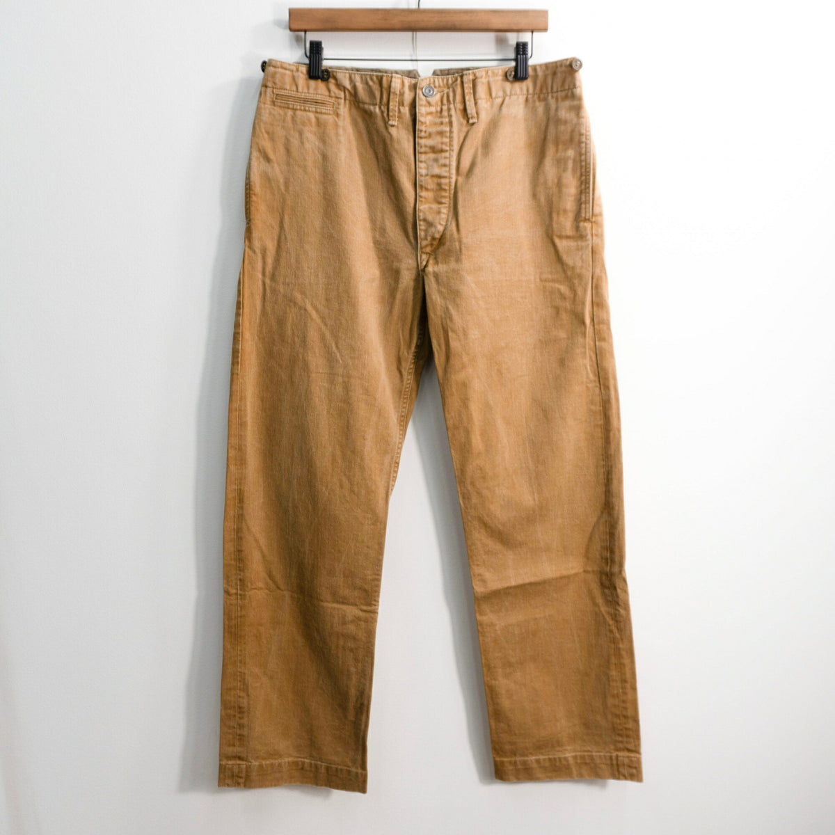 RRL x BUCKLEBACK TROUSER Suspender Button Pants Size 32×32