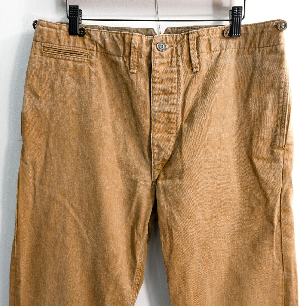 RRL x BUCKLEBACK TROUSER Suspender Button Pants Size 32×32
