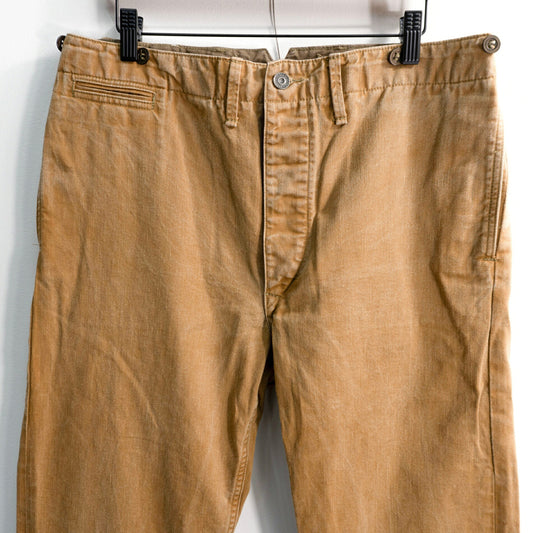 RRL x BUCKLEBACK TROUSER Suspender Button Pants Size 32×32