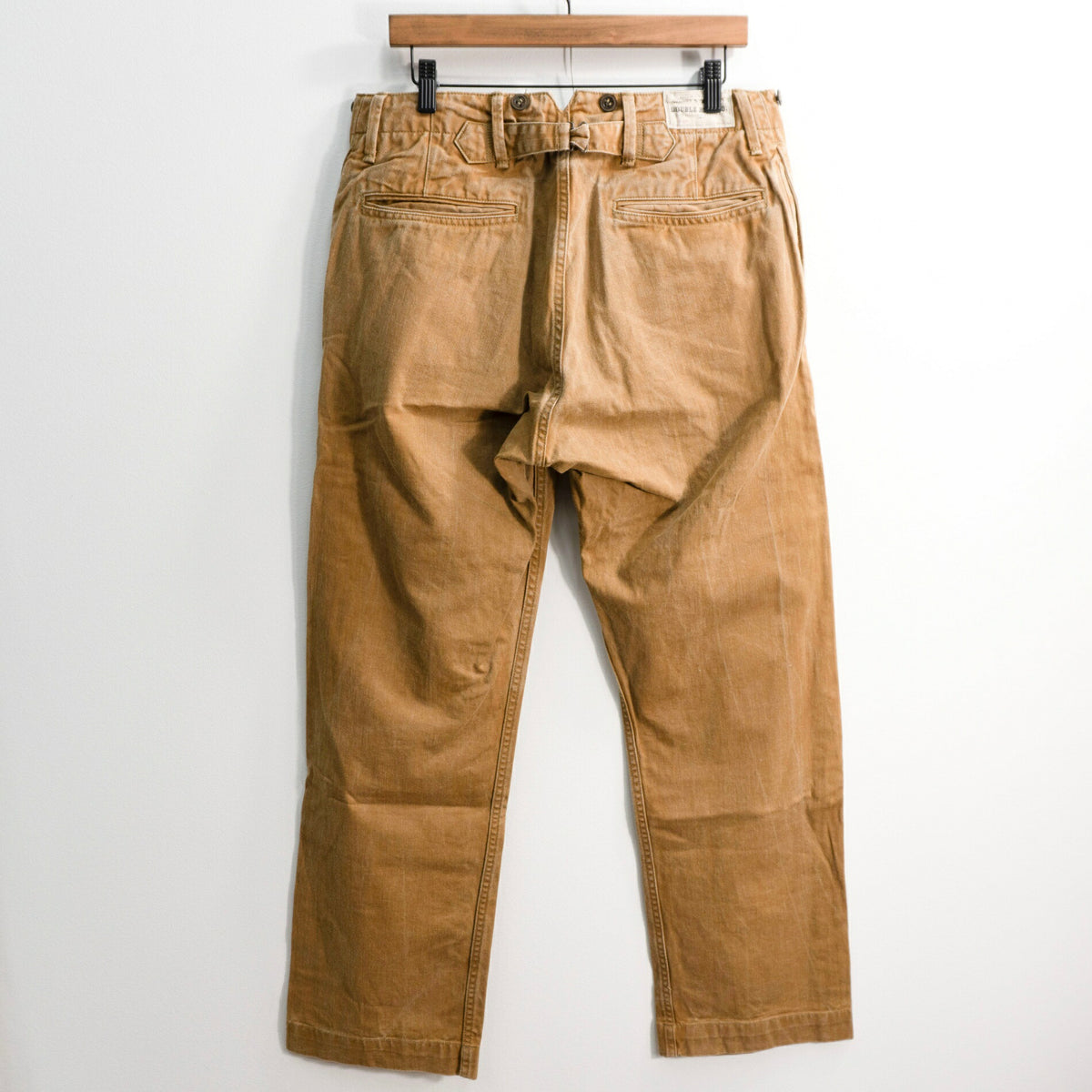 RRL x BUCKLEBACK TROUSER Suspender Button Pants Size 32×32
