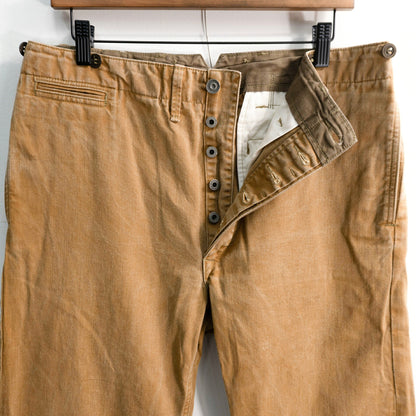 RRL x BUCKLEBACK TROUSER Suspender Button Pants Size 32×32