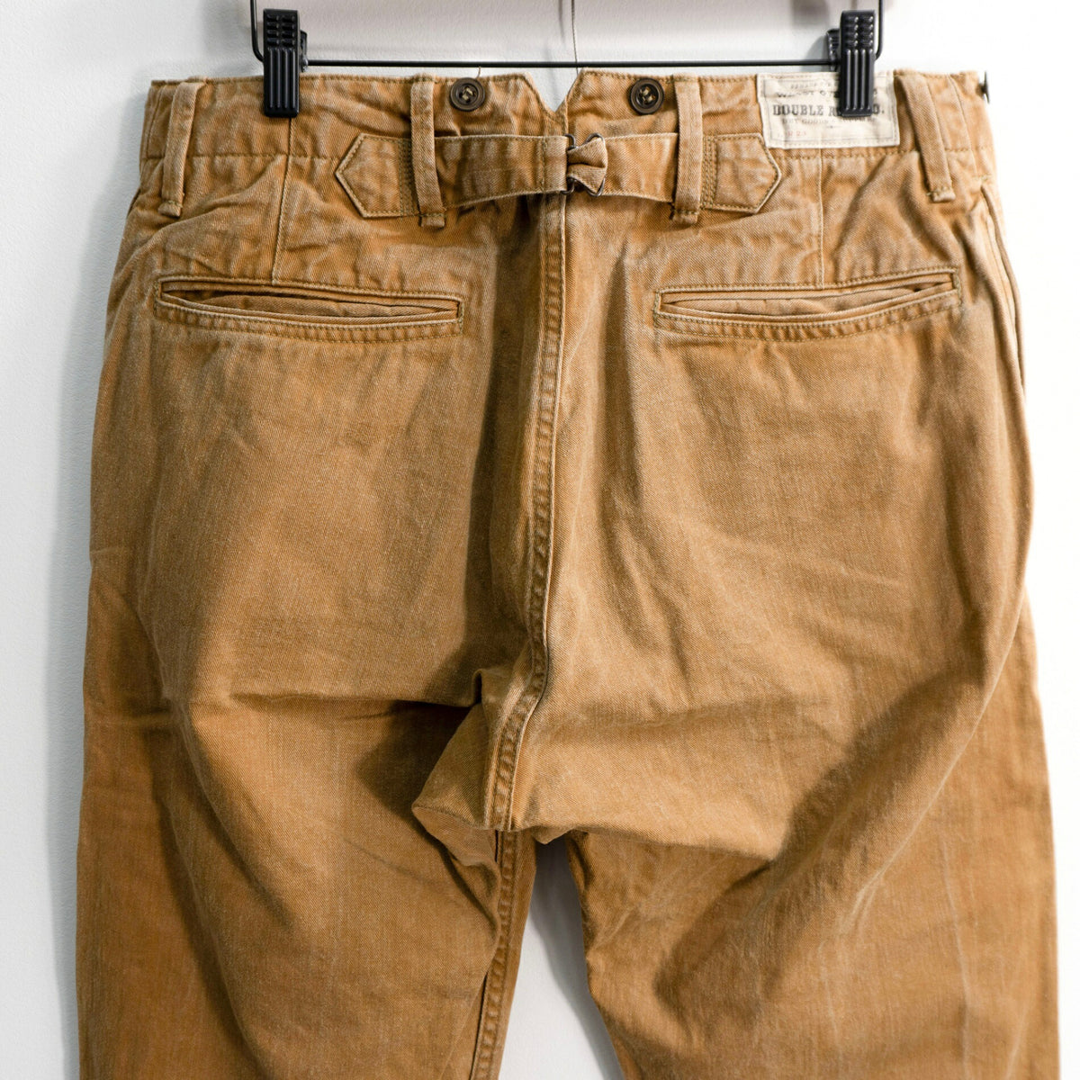 RRL x BUCKLEBACK TROUSER Suspender Button Pants Size 32×32
