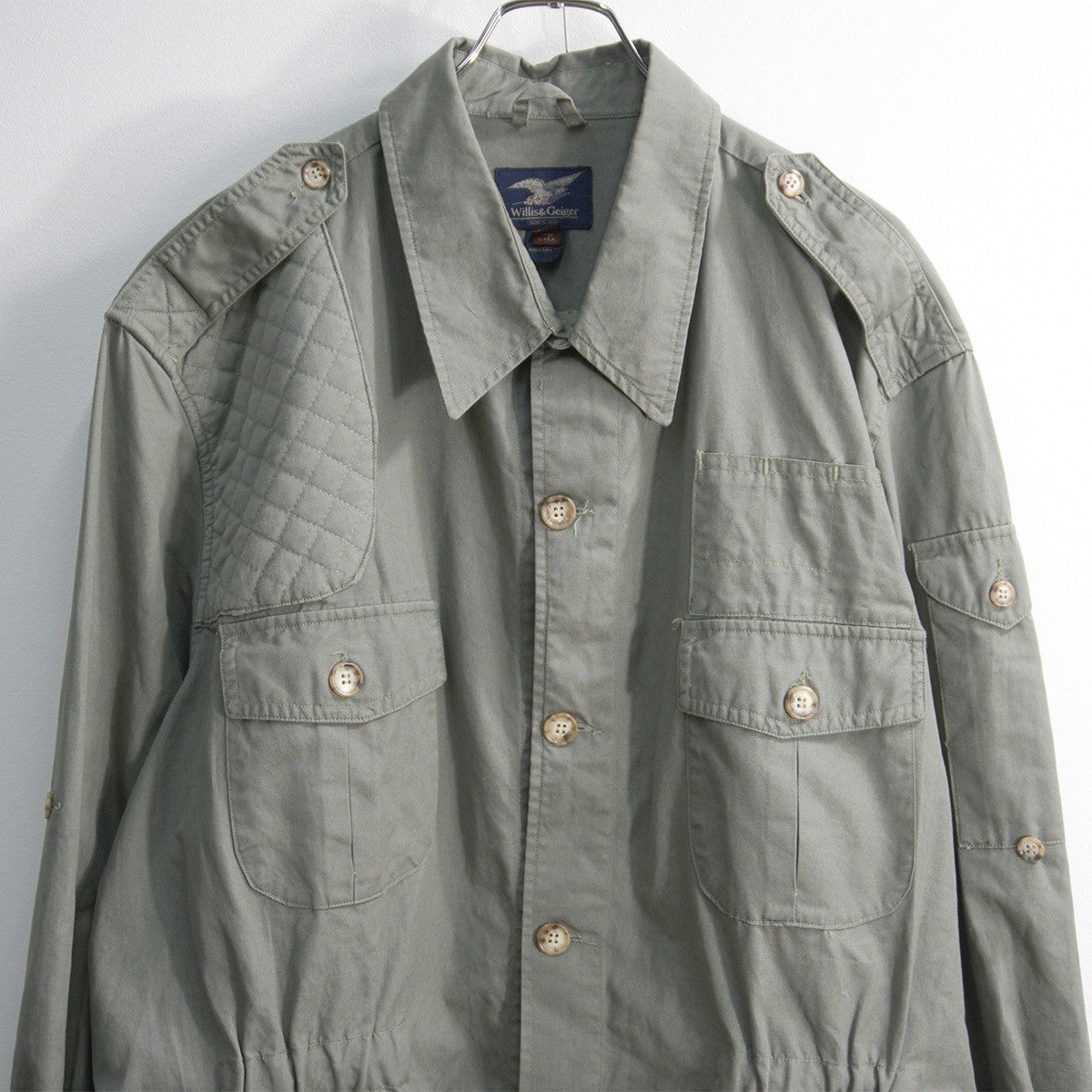 WILLIS&GEIGER Hemingway Bush Jacket USA Made Size 46