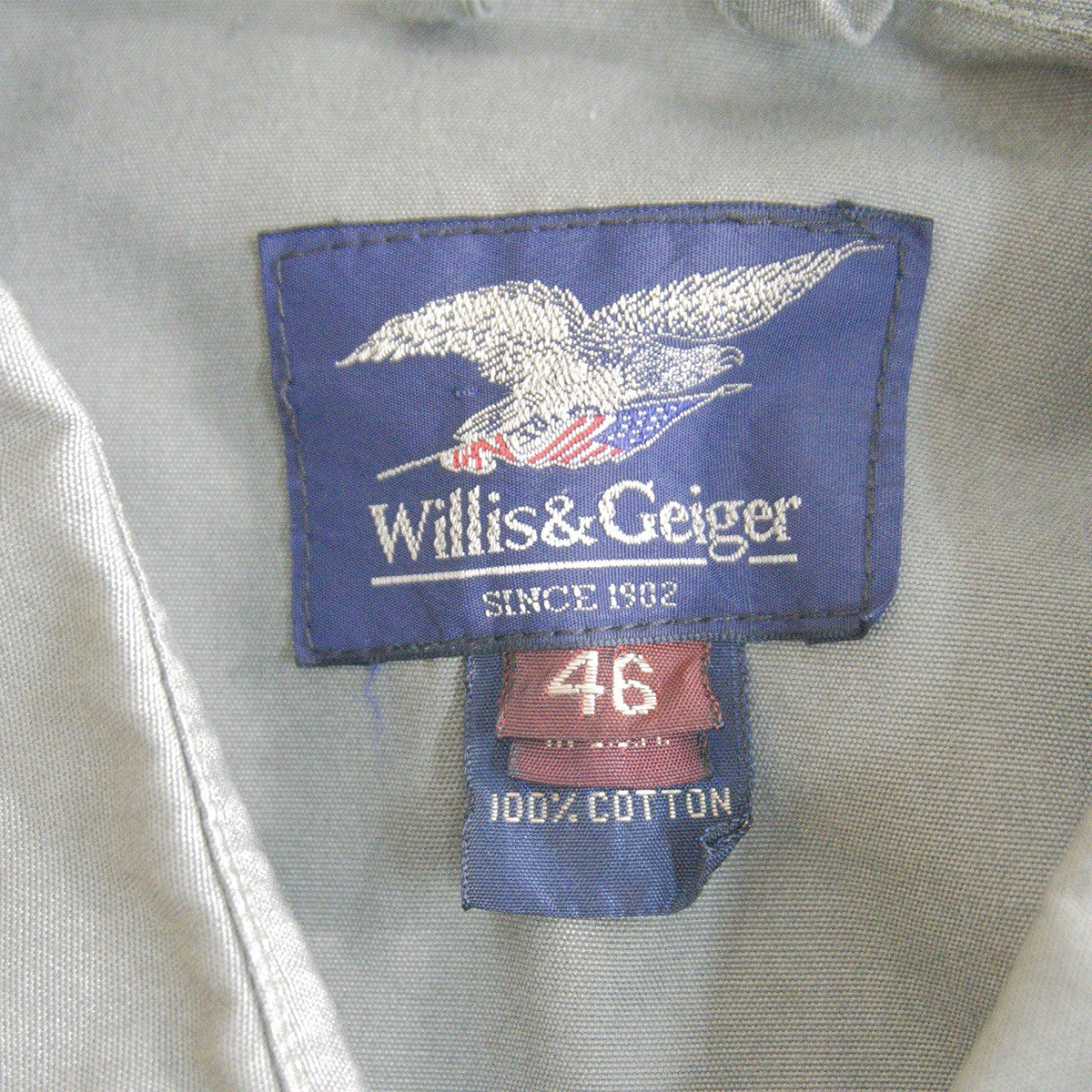 WILLIS&GEIGER Hemingway Bush Jacket USA Made Size 46