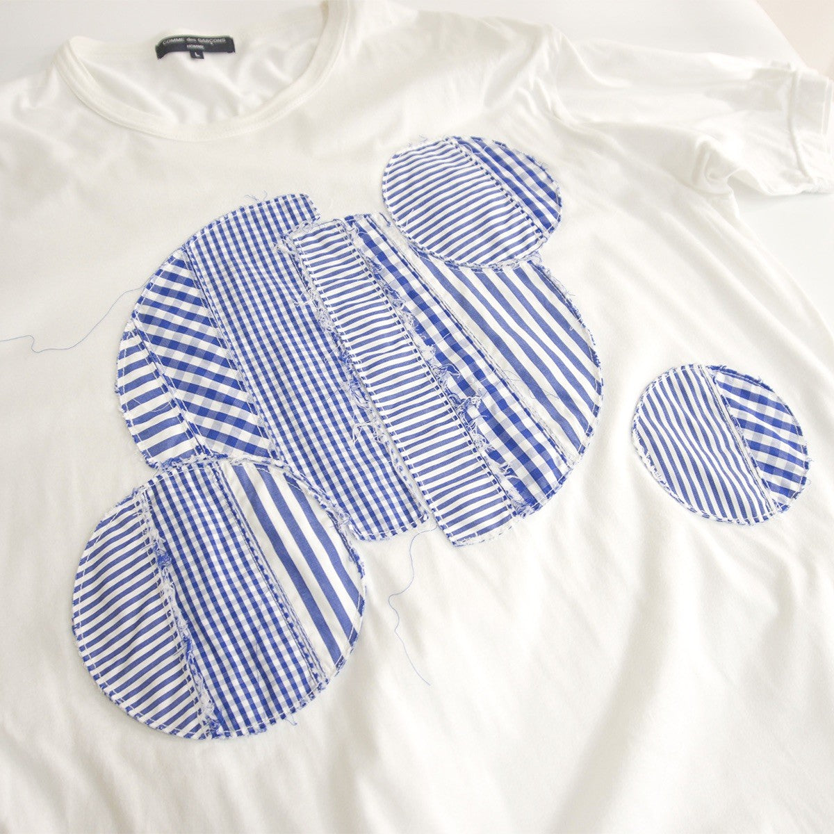 COMME des GARCONS HOMME AD2015 Patchwork T-Shirt Size L
