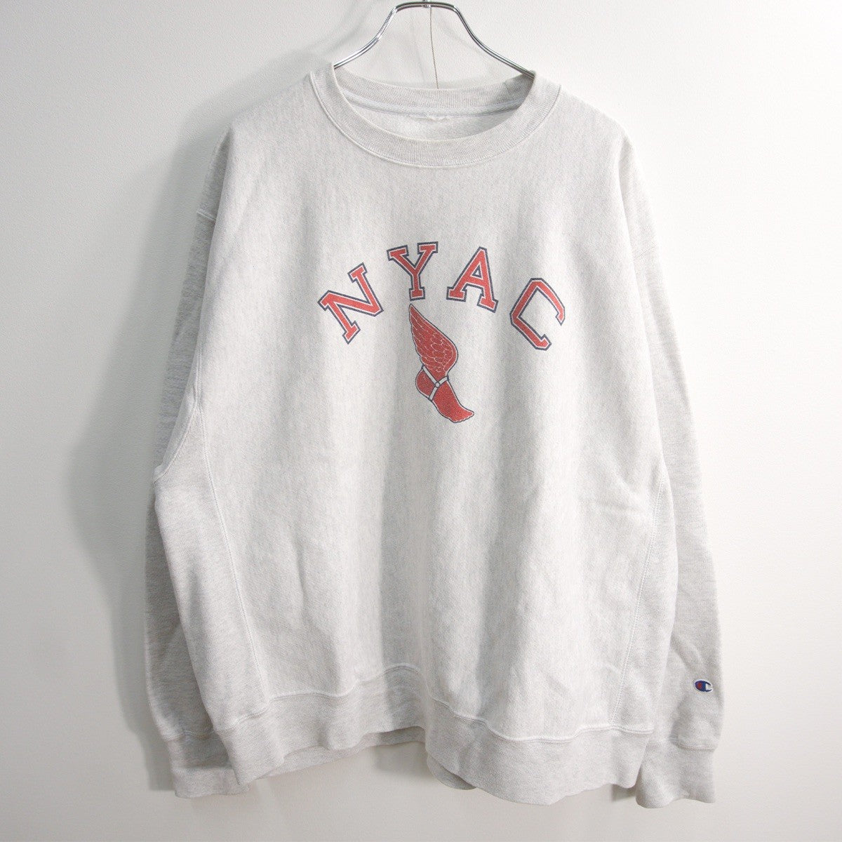 CHAMPION 00s NYAC Wingfoot Reverse Weave Sweatshirt