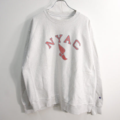 CHAMPION 00s NYAC Wingfoot Reverse Weave Sweatshirt