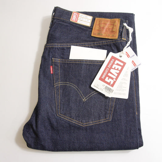 LEVI'S VINTAGE CLOTHING 47501 501XX Big E Denim Size 34×32