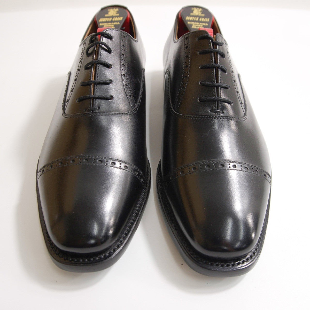 SCOTCH GRAIN H-0526 Balmoral Cap Toe Leather Shoes Size 24