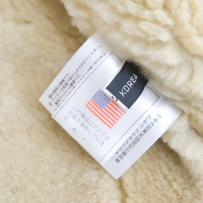 WIND ARMOR B-3 Shearling Sheepskin Bomber Jacket Size LL