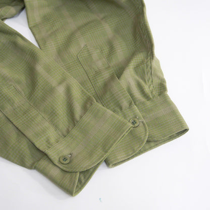 SIR PENDLETON 50s Open Collar Wool Boxy Shirt Size L