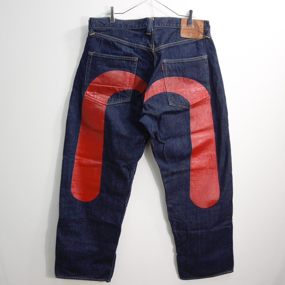 EVISU LOT.2001 Dark Wash Jeans Size 38×32