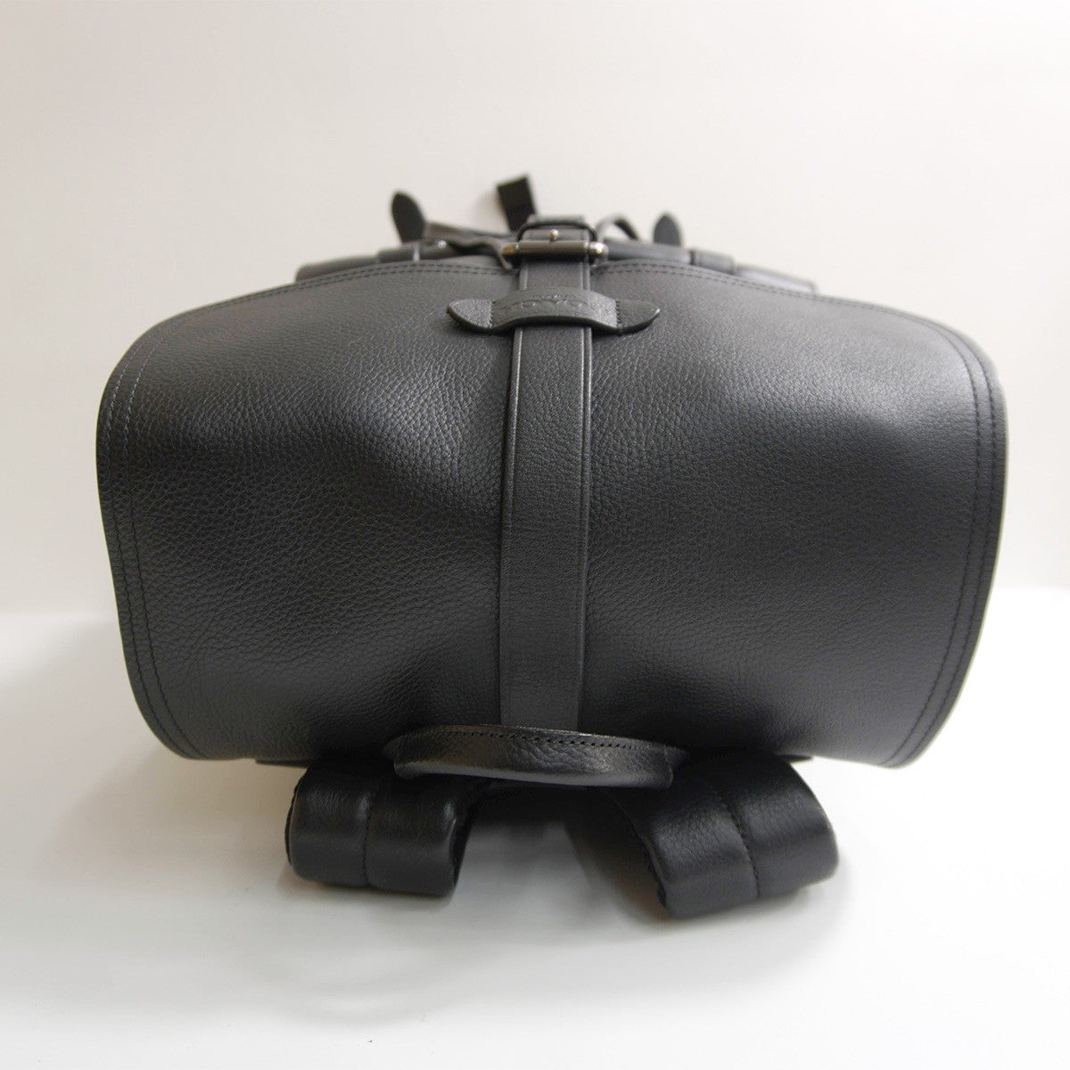 COACH Hudson Leather Backpack Black