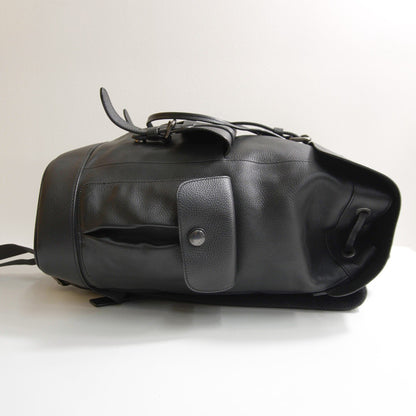 COACH Hudson Leather Backpack Black