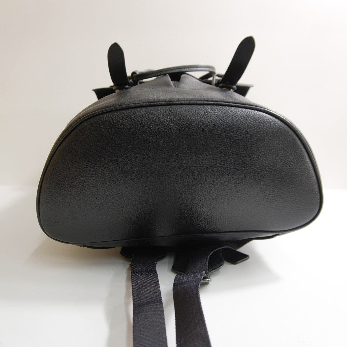 COACH Hudson Leather Backpack Black