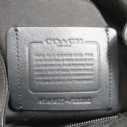 COACH Hudson Leather Backpack Black