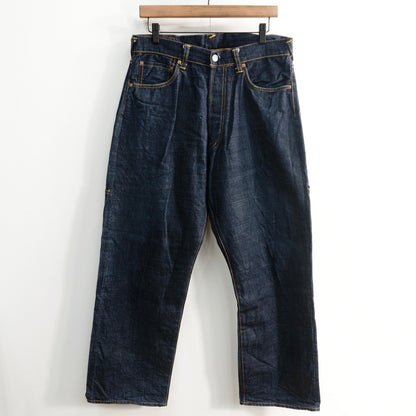 EVISU LOT.2001 Dark Wash Multi Pocket Jeans Size 32×35
