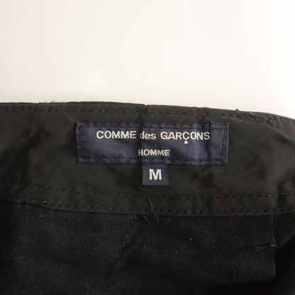 COMME des GARCONS HOMME 24SS Cotton Nylon Pants Black Size M