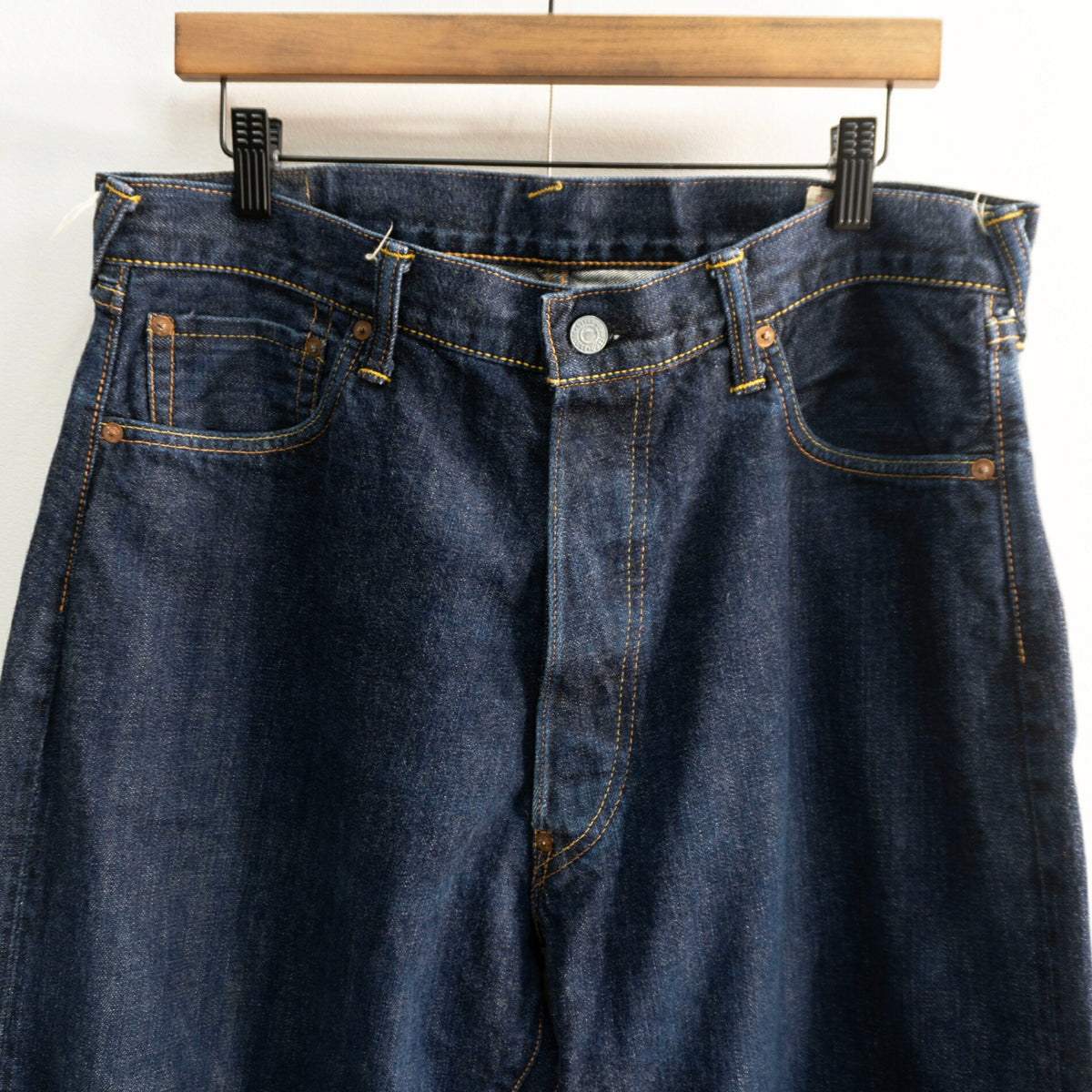 EVISU LOT.2001 Denim Jeans Dark Indigo Size 36×35